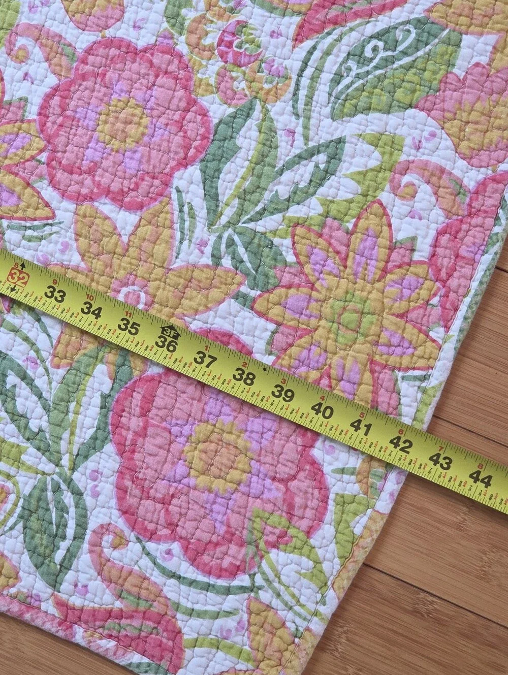 Cotton Reversible Bed Runner Quilt Bed Scarf Bench Cushion Topper Throw